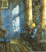 solskin i den bla stue Anna Ancher